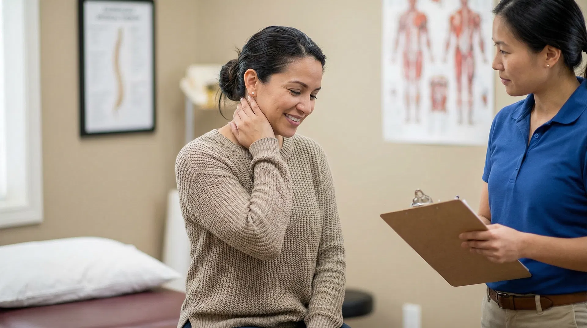 Acupuncture treatment for neck pain at Snake River Acupuncture in Boise