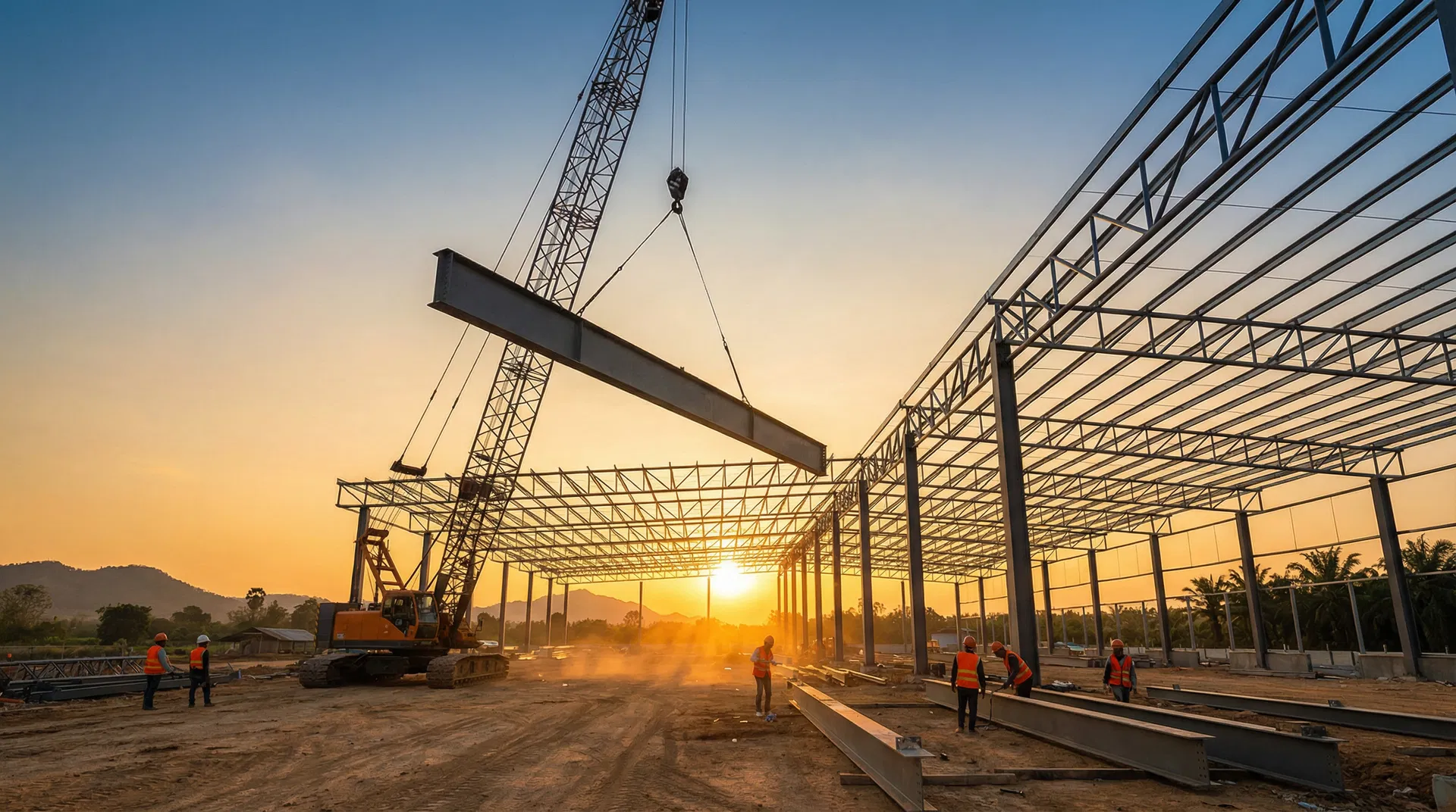 รับสร้างโกดัง สร้างโกดังราคาถูก โรงงานขนาดเล็ก โดย RABBiZ BUILD ผู้เชี่ยวชาญ 20 ปี