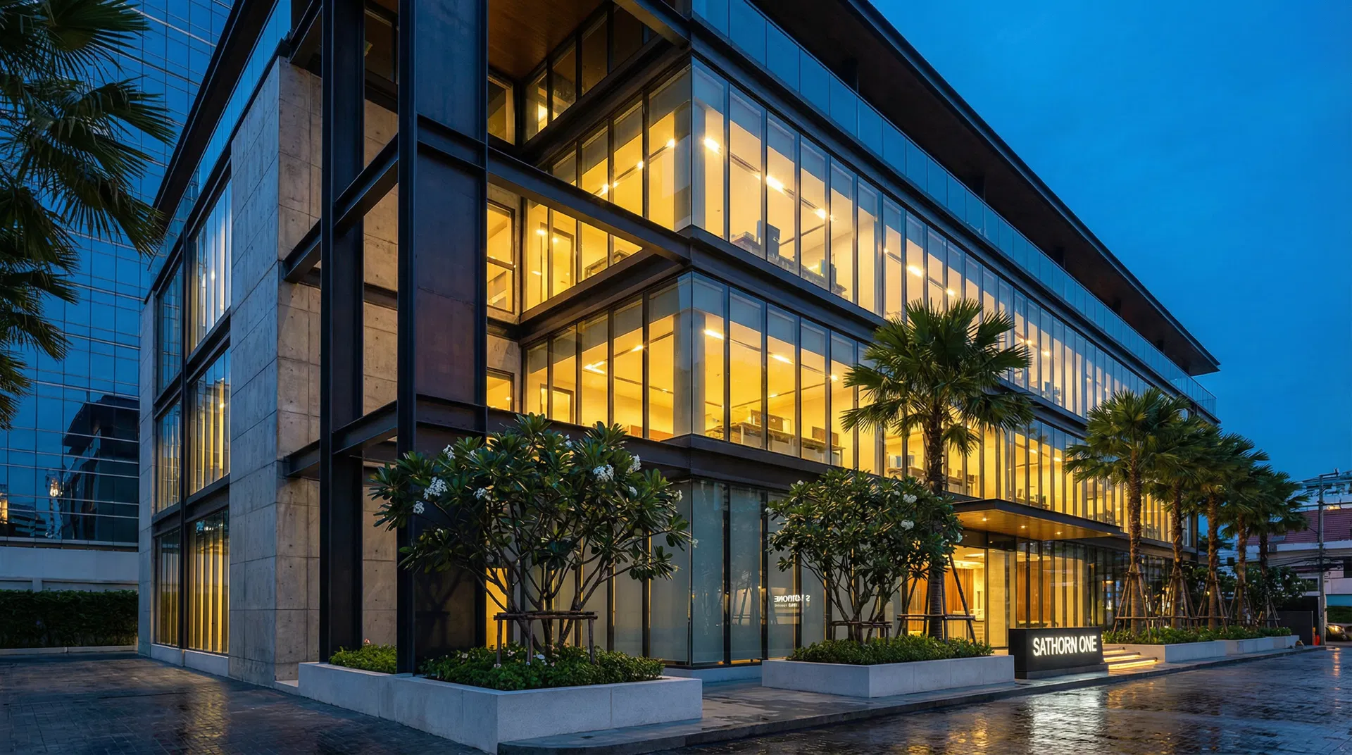 อาคารสำนักงาน - RABBiZ BUILD ผู้เชี่ยวชาญก่อสร้าง