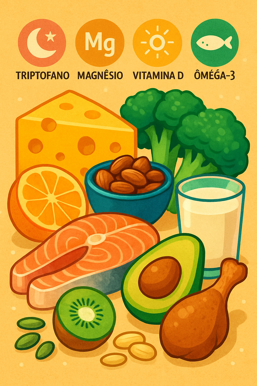 Nutrientes Essenciais para o Sono