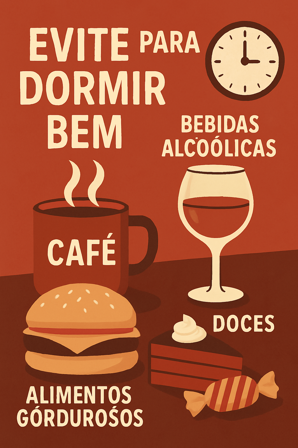 Alimentos e Hábitos a Evitar para um Sono de Qualidade