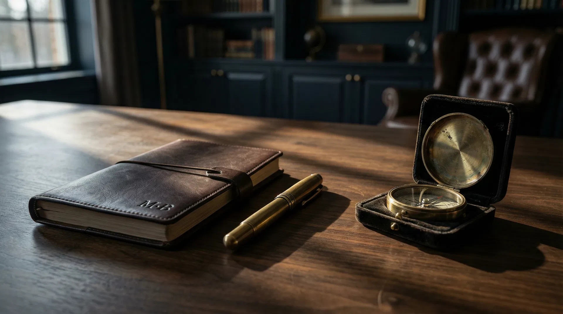 Executive Desk Scene