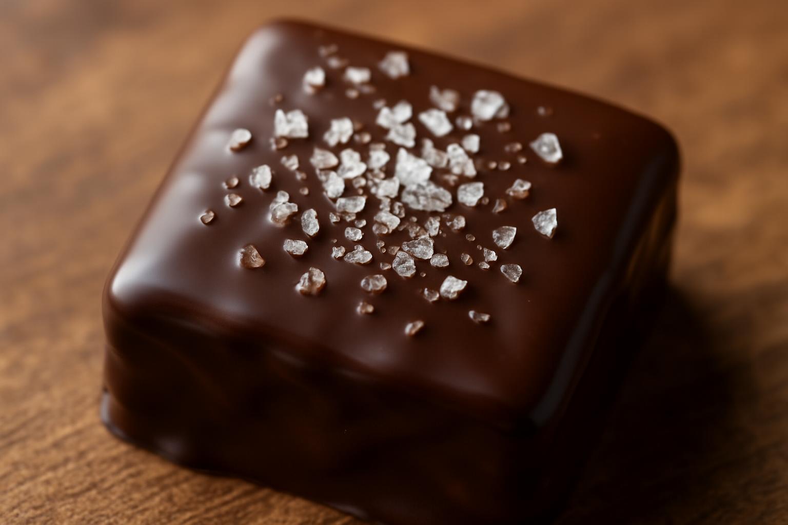 Pão de mel com flor de sal