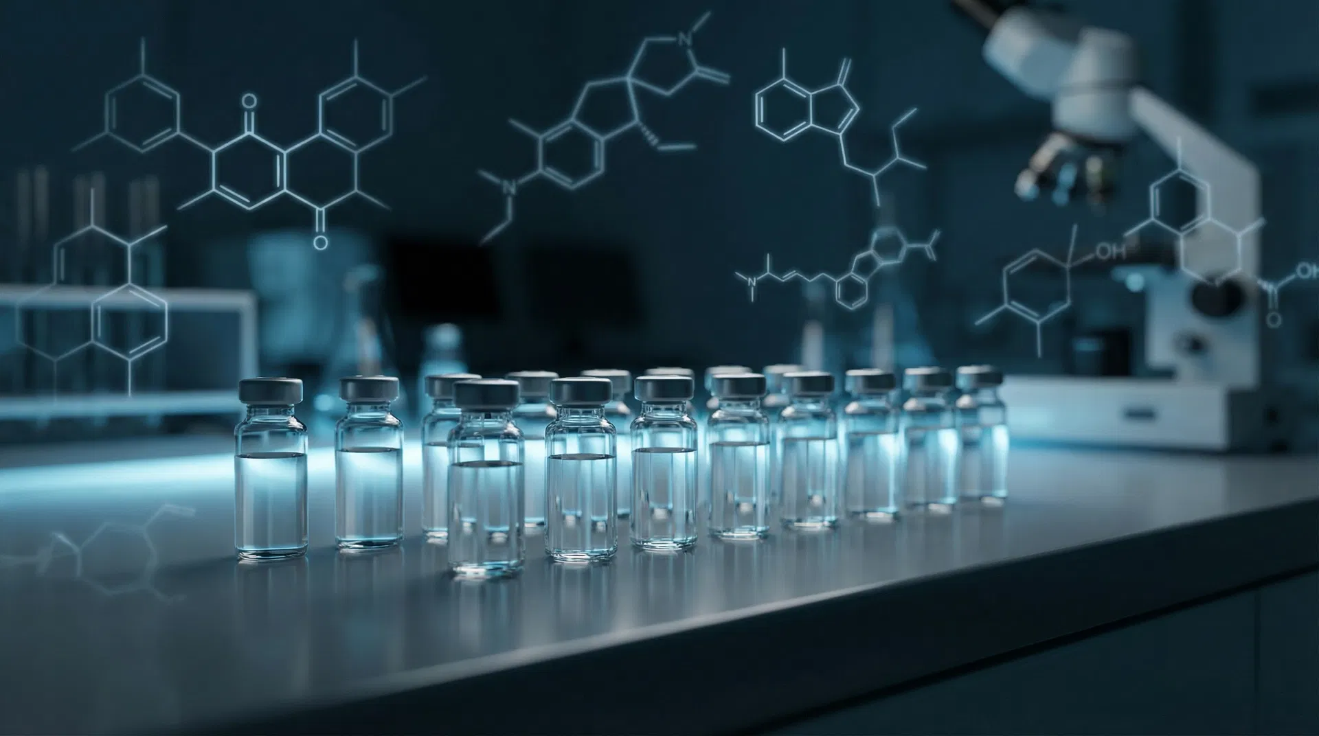 Research peptides laboratory