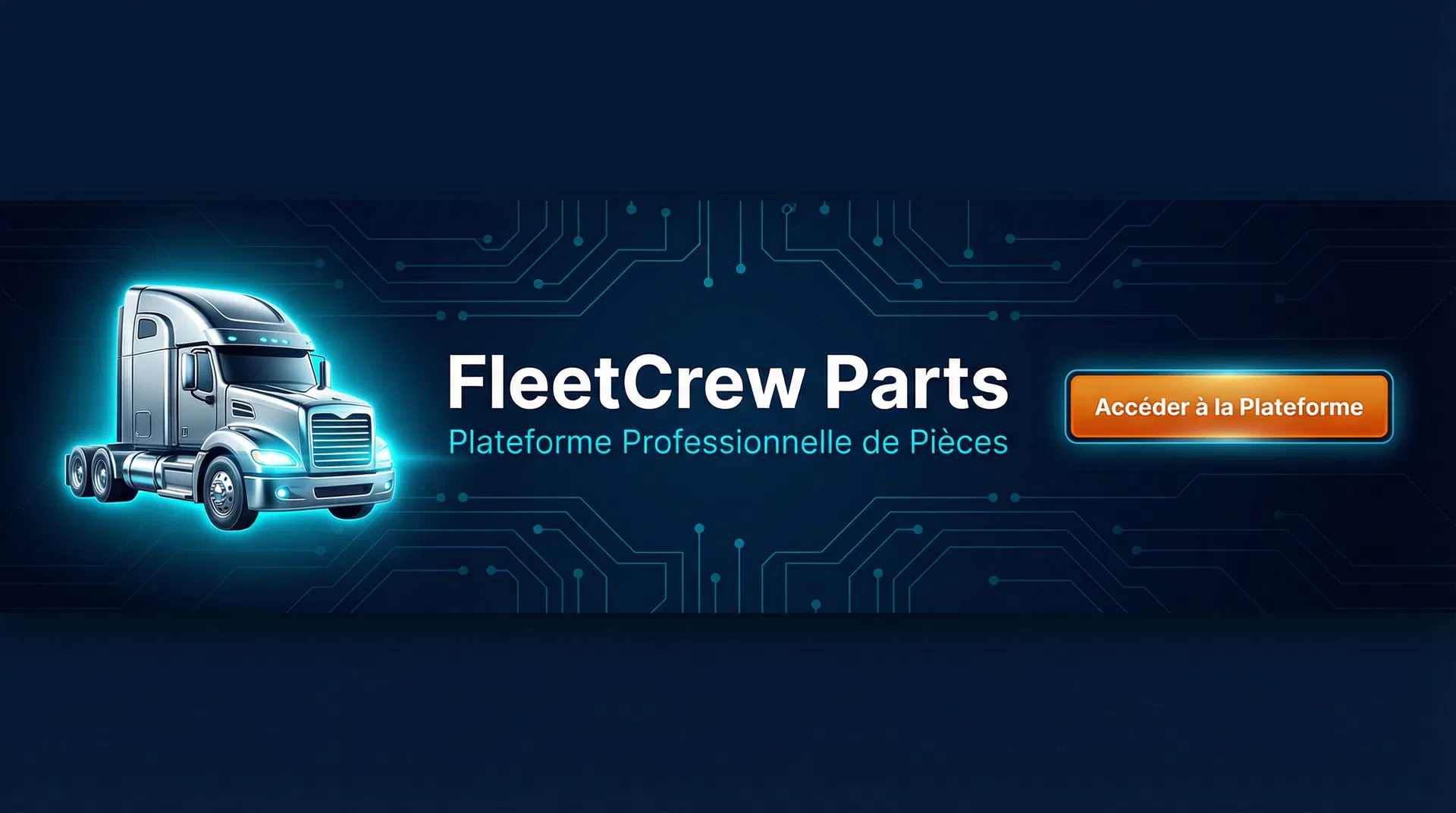 FleetCrew Parts - Plateforme Professionnelle de Pièces