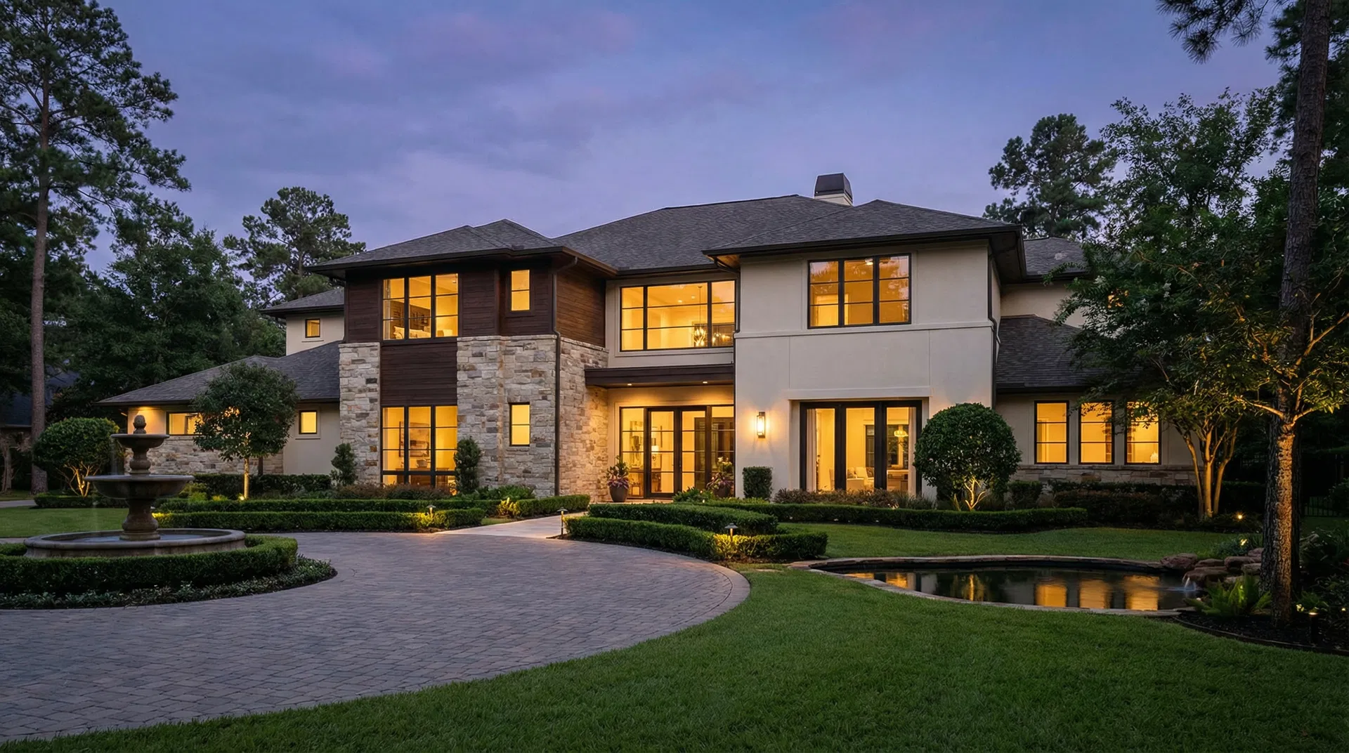 Luxury home exterior