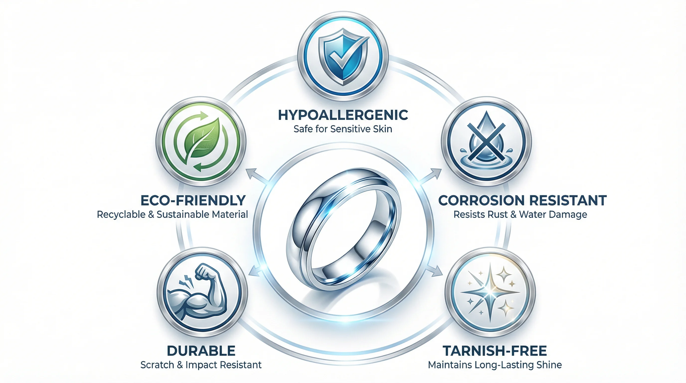 Best Steel Jewelry Manufacturers 2026: Expert Guide 3 316L stainless steel properties infographic