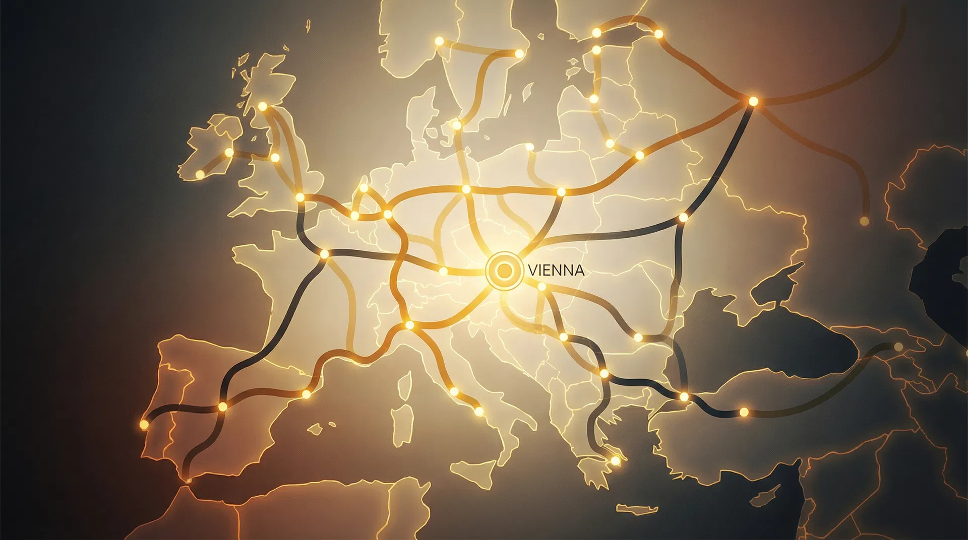 SpeedCar Express Transport Europakarte - Umzug und Transport in über 30 europäische Länder