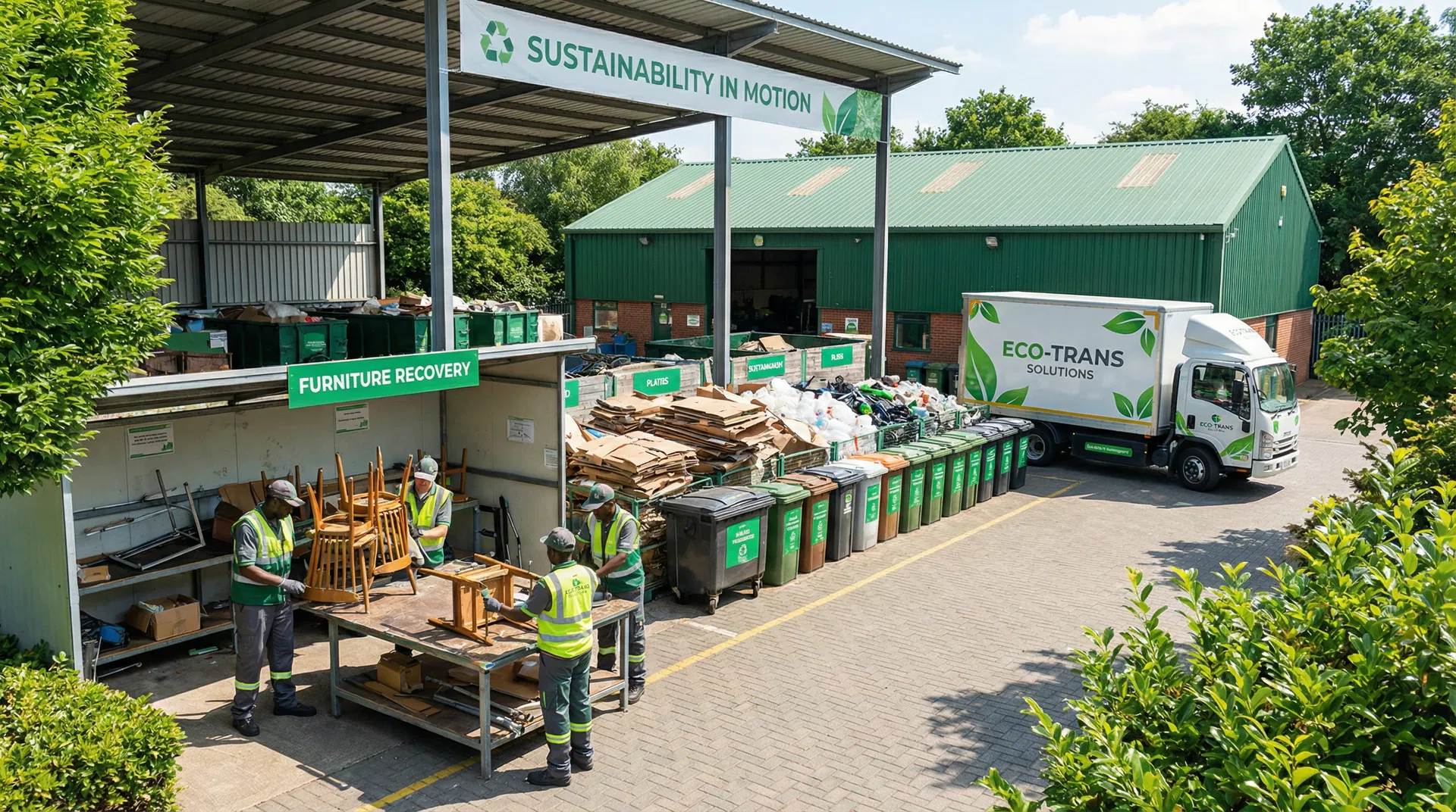SpeedCar Express - Umweltfreundliche Möbelentsorgung und Recycling in Wien - 90% Recycling-Quote