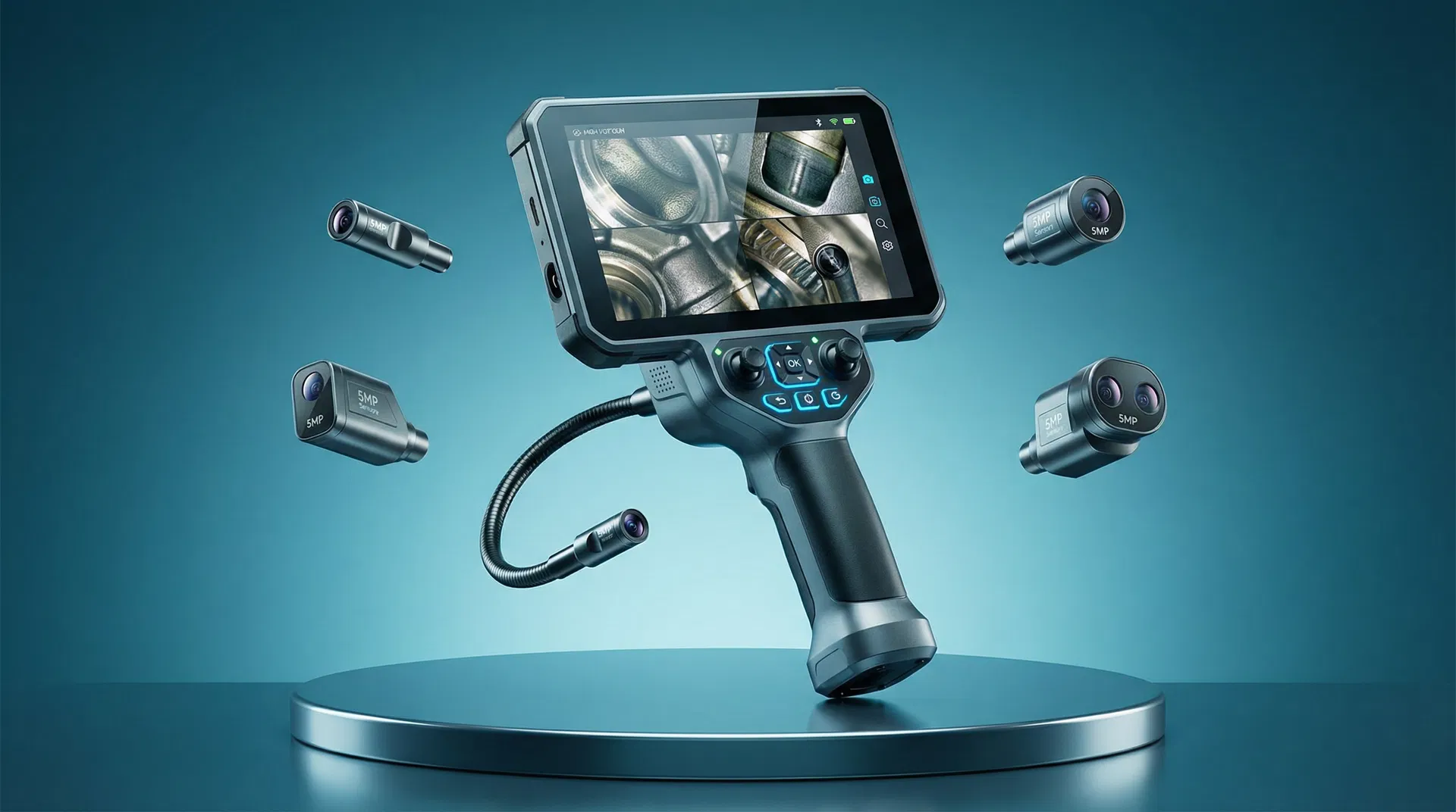 XT S-Series Studio Shot with Interchangeable 5MP Camera Heads