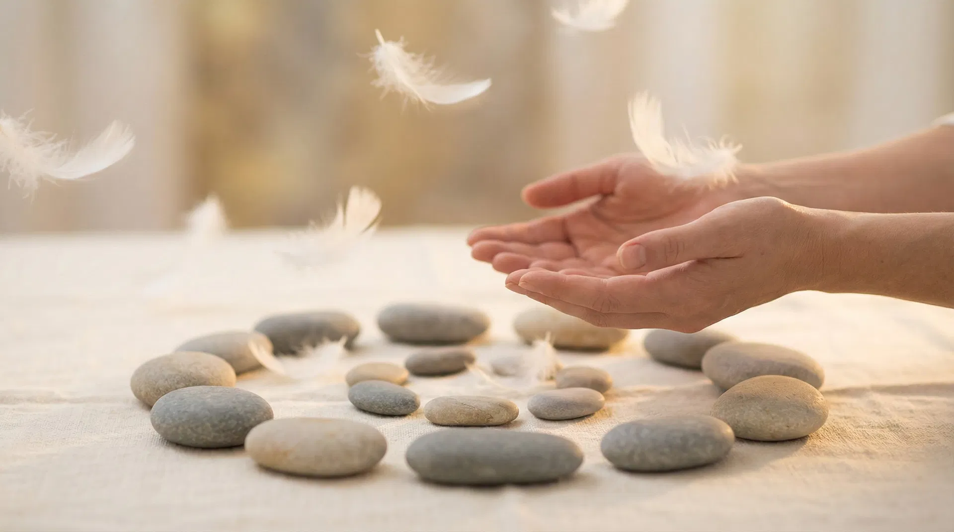 Heilende Berührung und Vertrauen