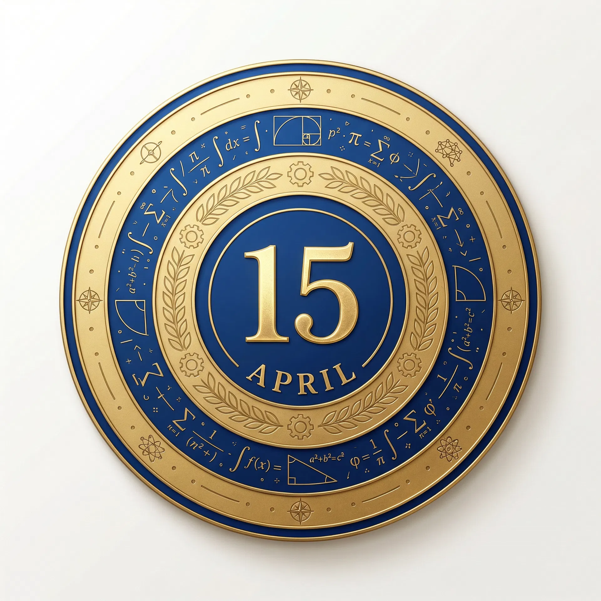 April 15 Achievement Badge