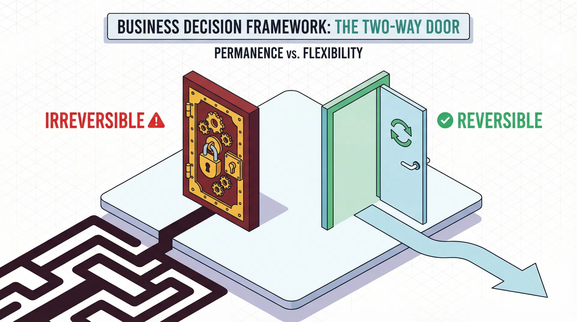 Two-way door decision framework