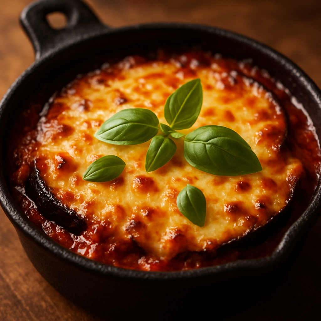Eggplant Parmesan Bake (Keto Version)