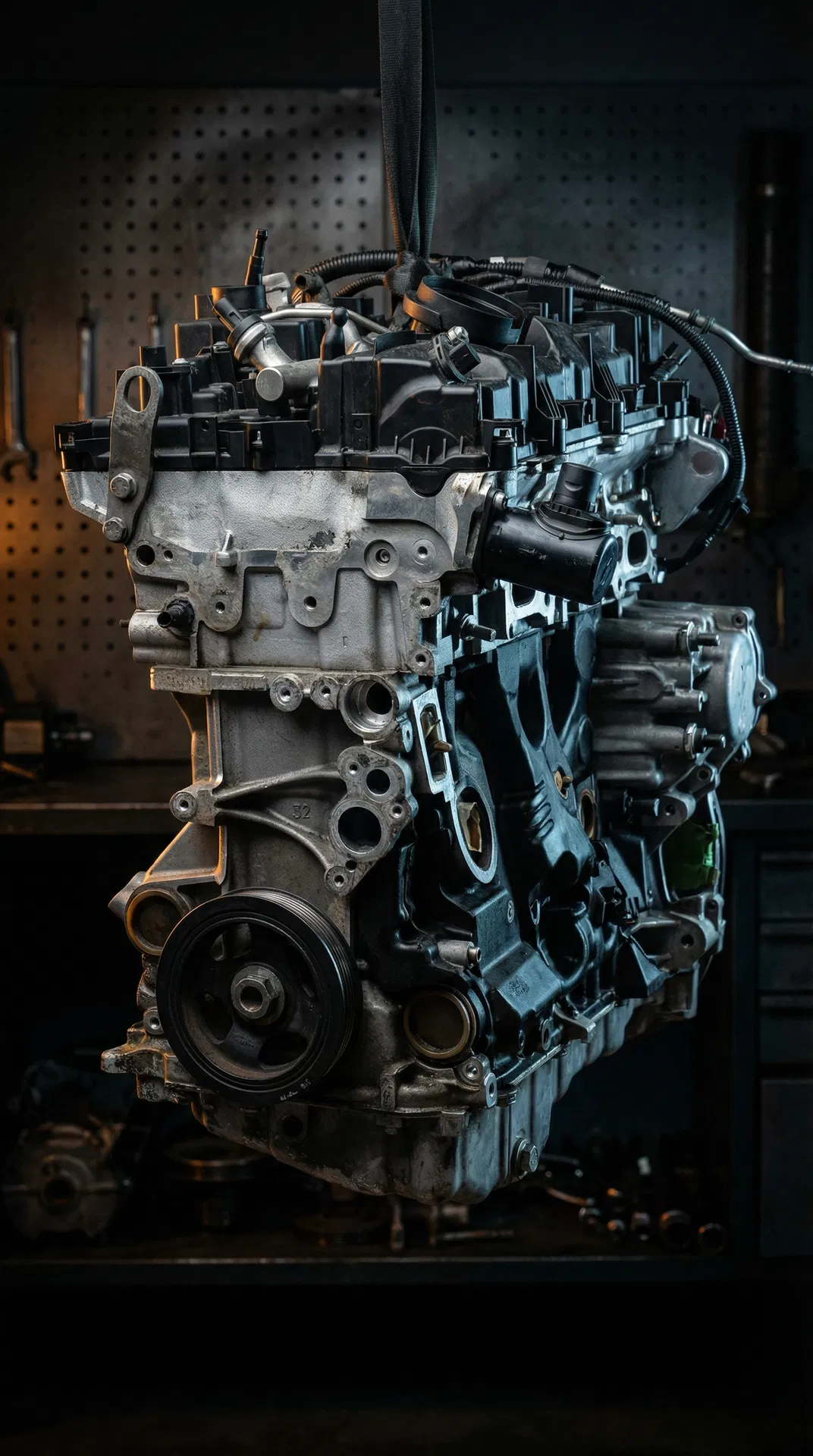 BMW 2.0 TwinPower Turbo — Bare Engine