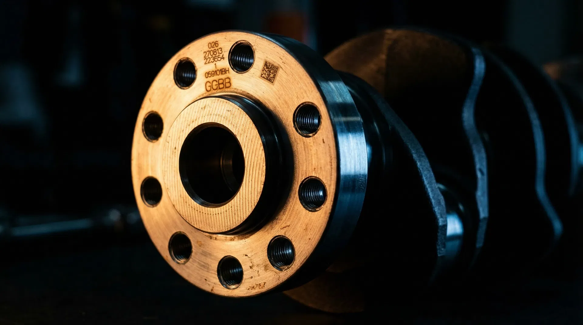 EA897 3.0 V6 TDI — Crankshaft Flange