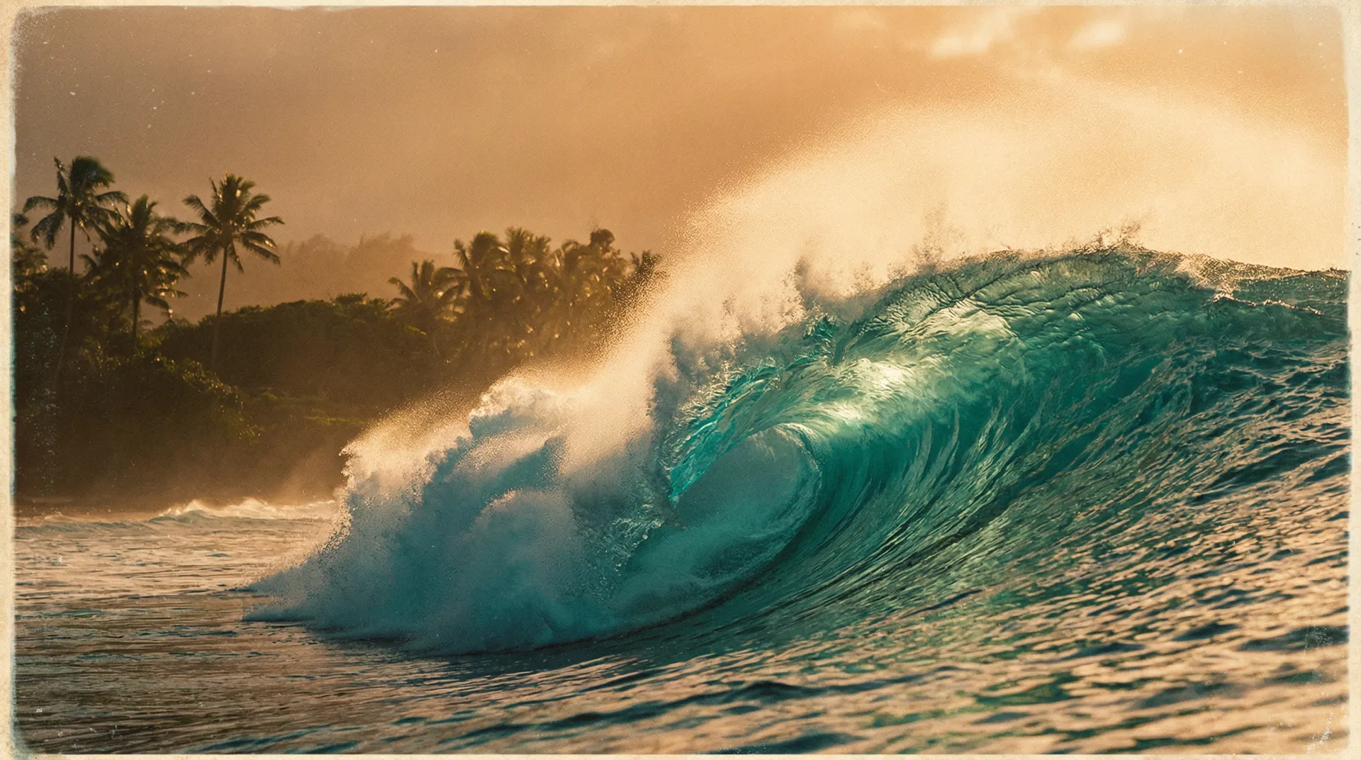 North Shore surf wave