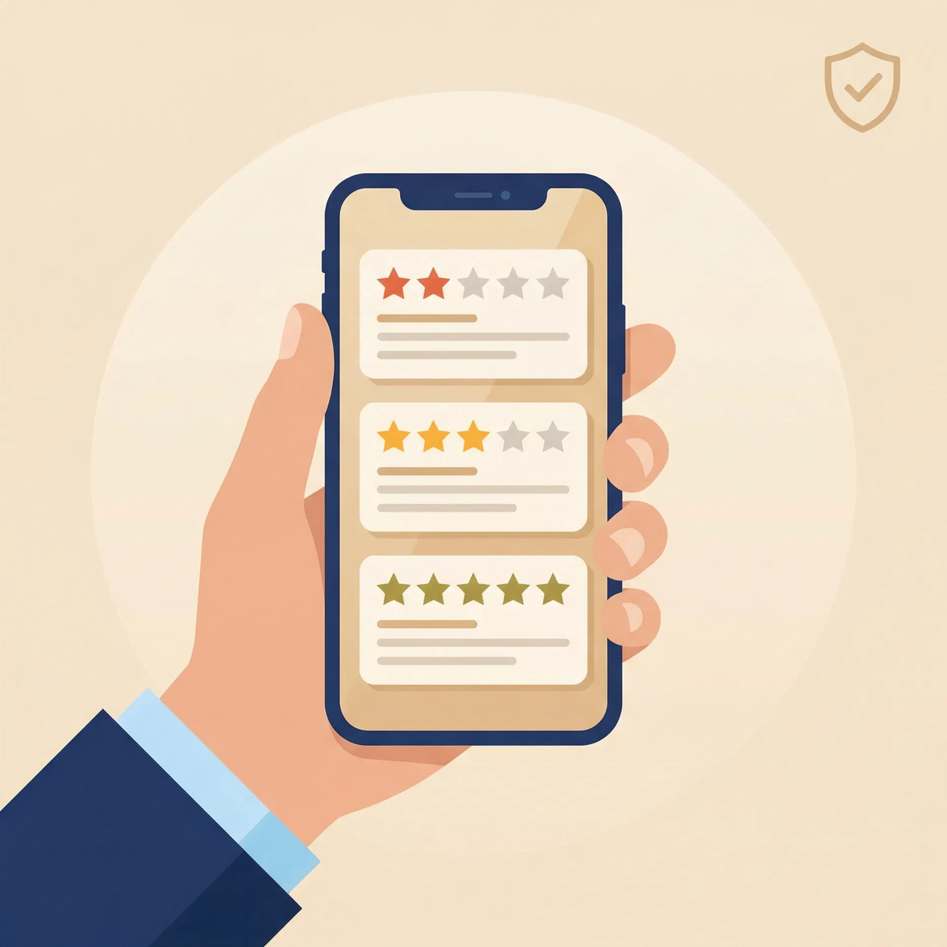 Bewertungen prüfen lassen