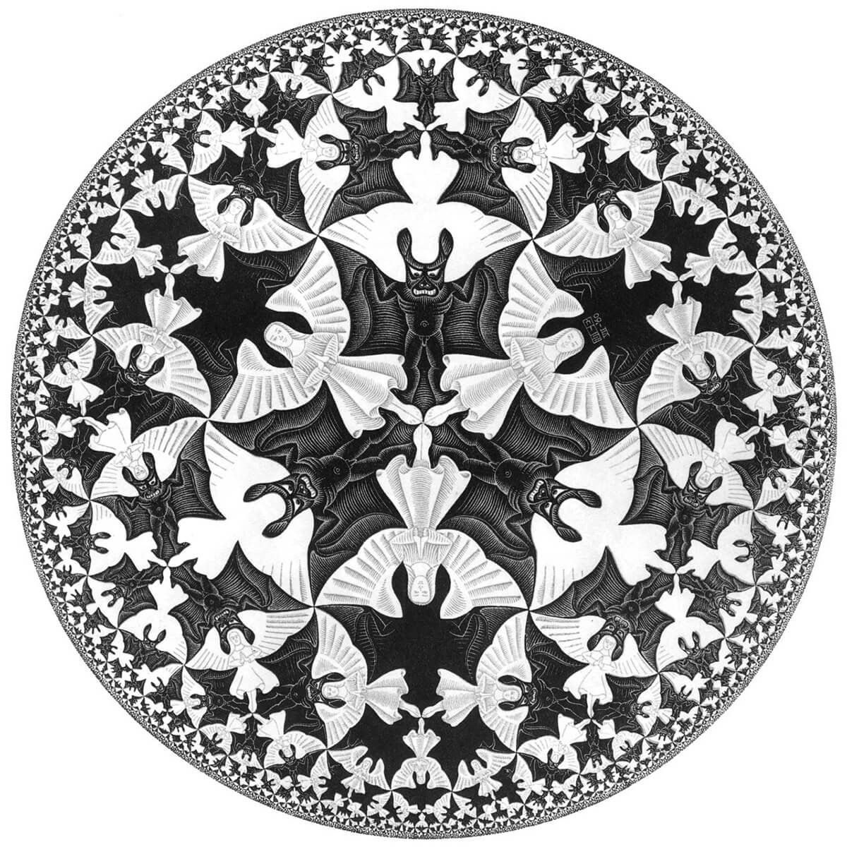 Escher's Circle Limit IV