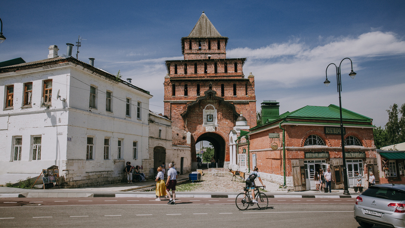 Современное фото Коломны
