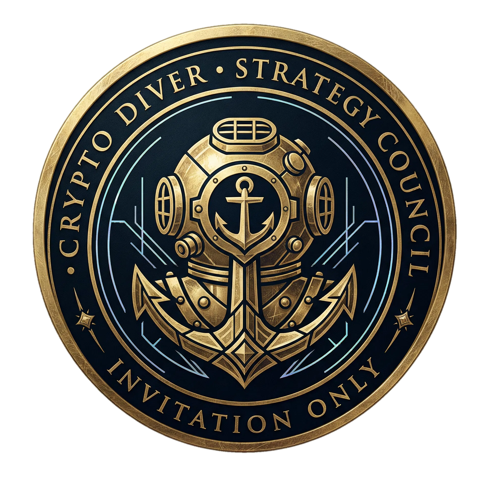 CryptoDiver Strategy Council Emblem
