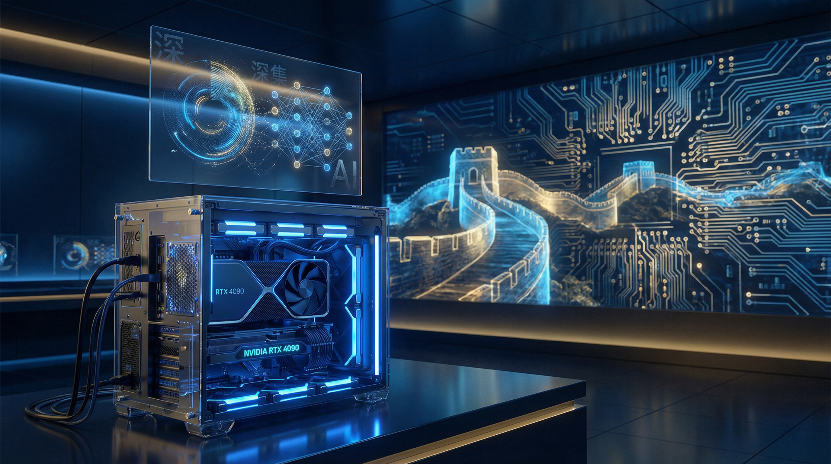 DeepSeek V4 - Illustration