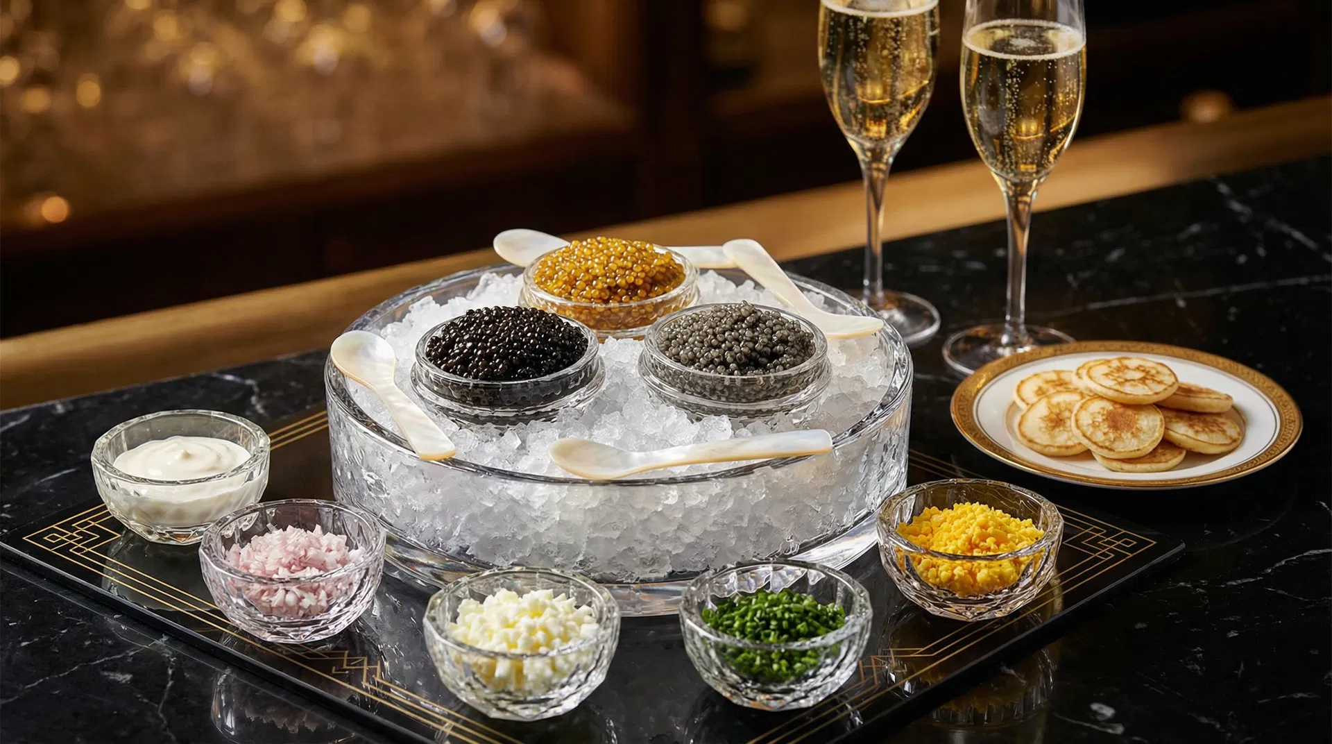 Luxury Caviar Service