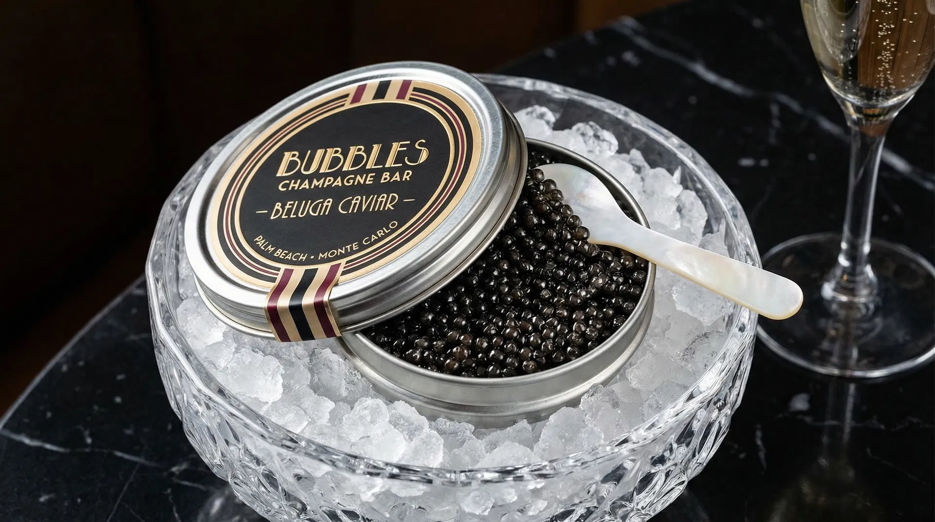 Bubbles Beluga Caviar Tin