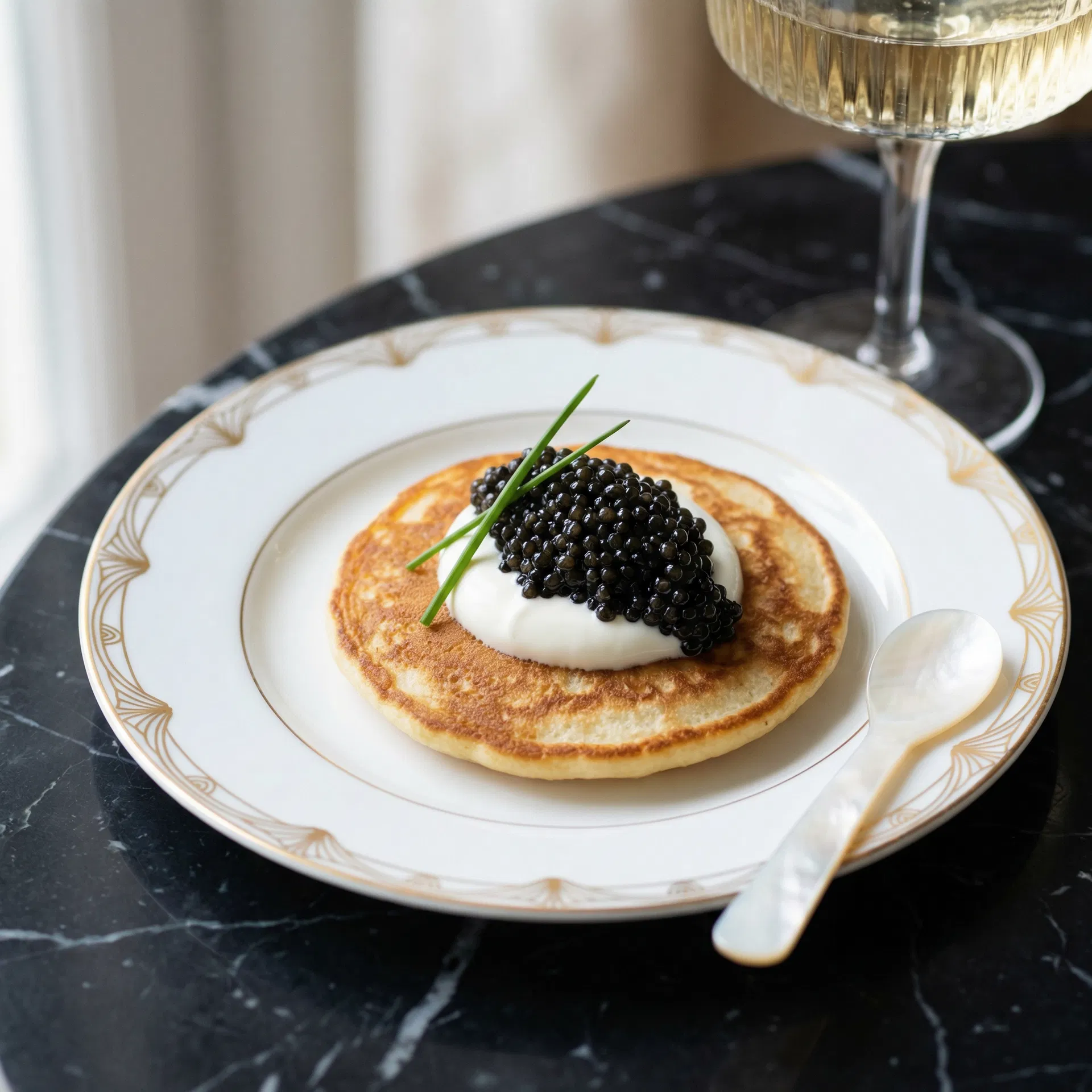 Caviar Blini