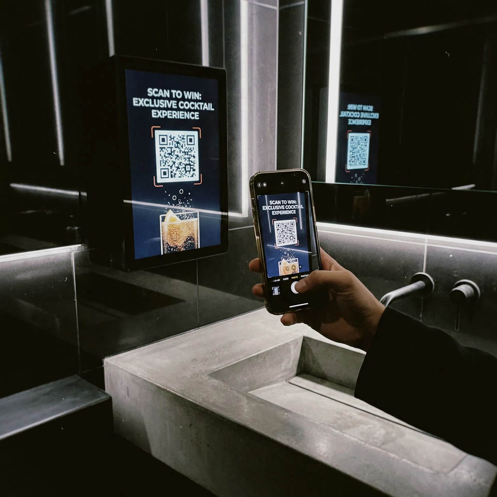 Scanning QR code