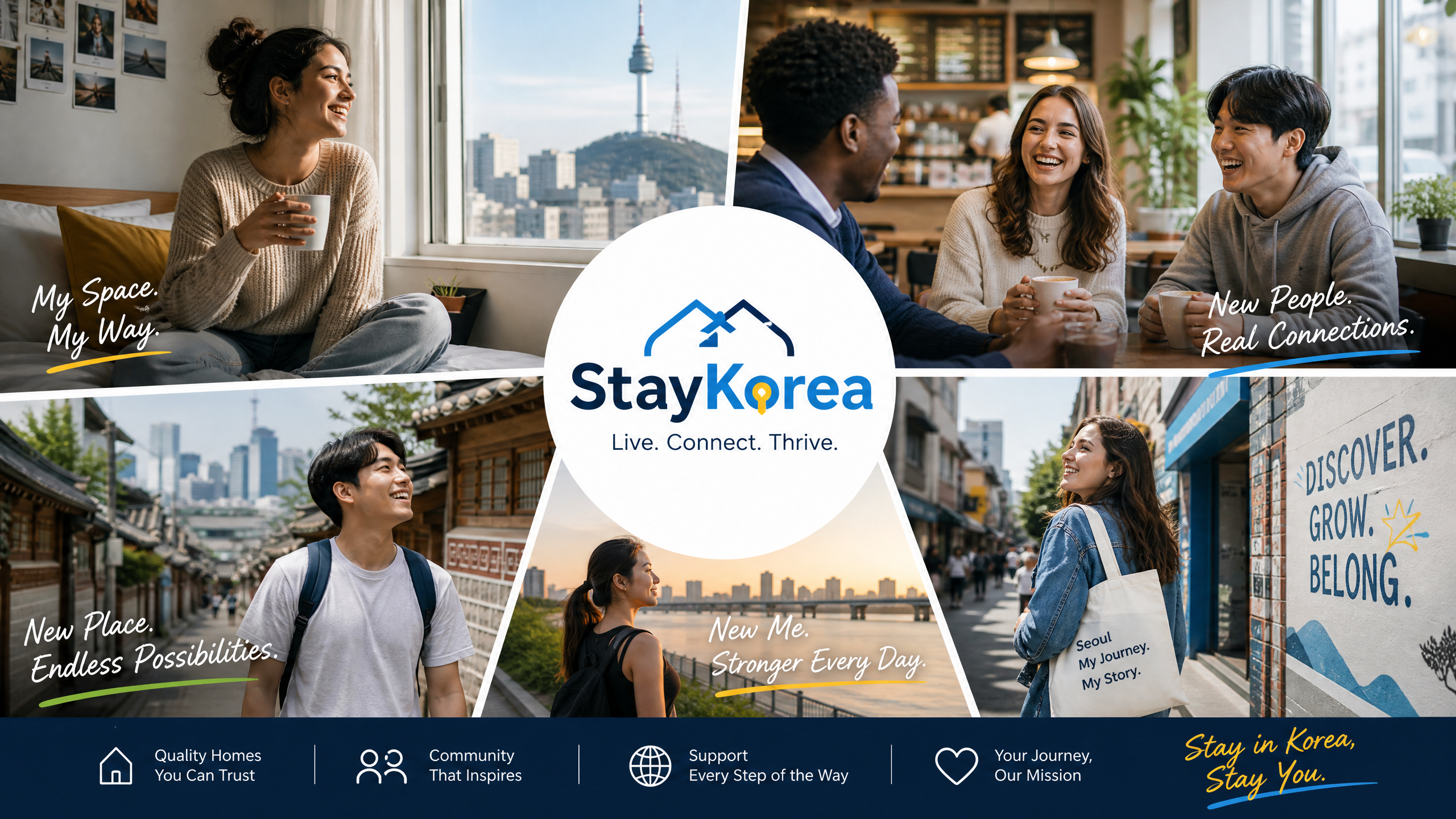 StayKorea Empowerment Collage