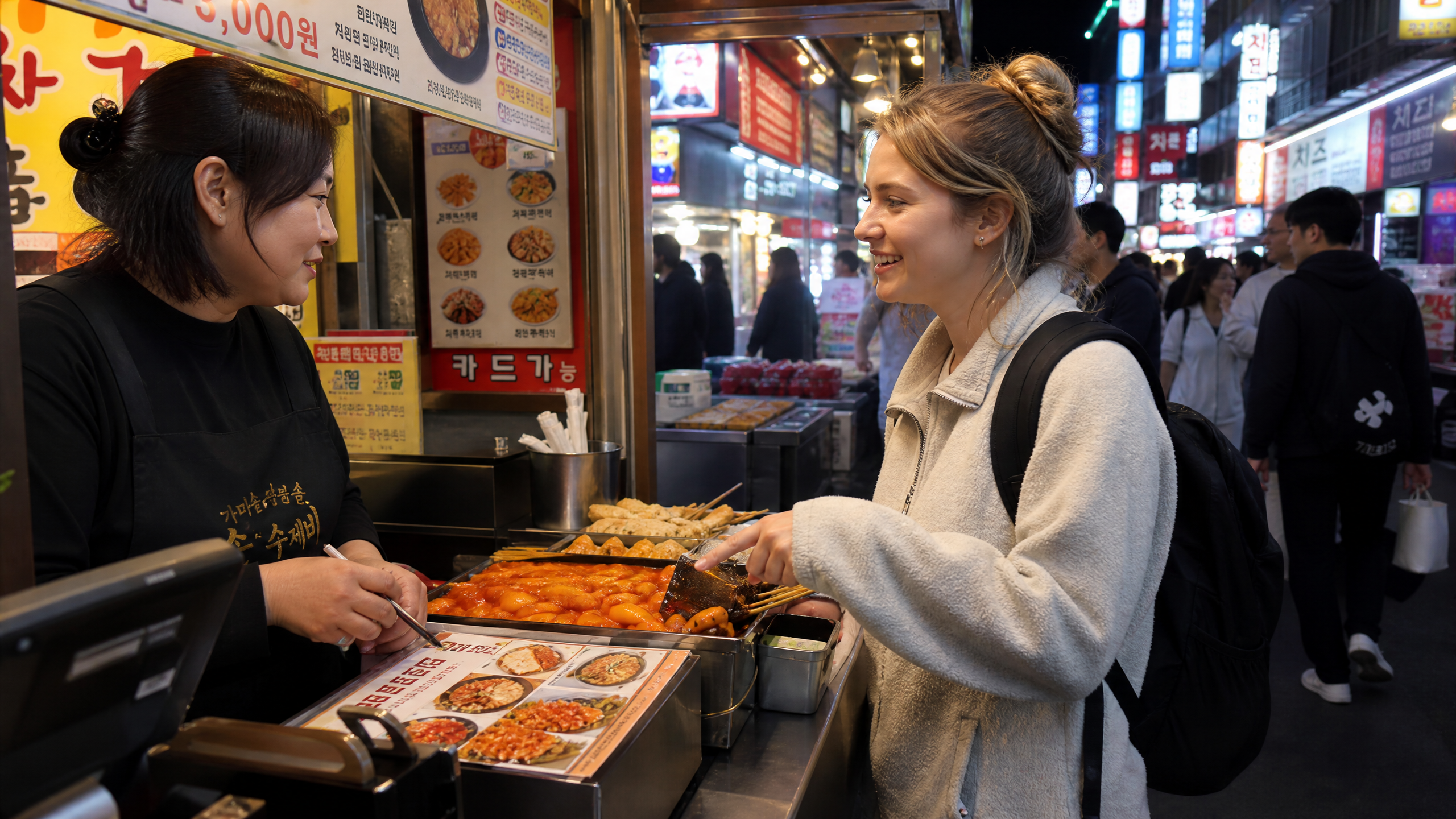 Student Ordering Food