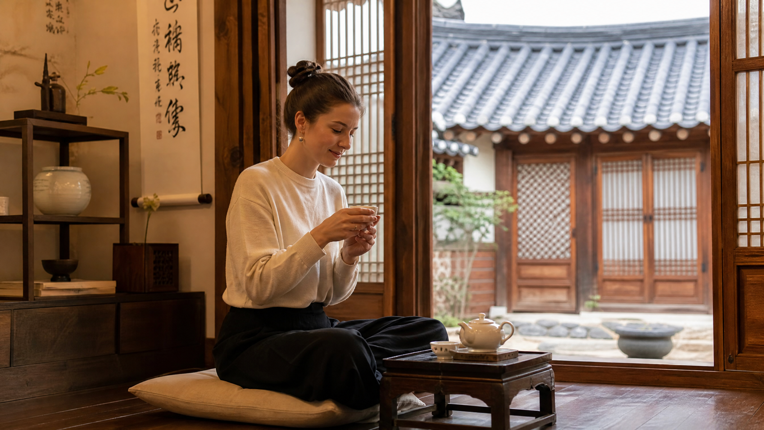 Hanok Interior Tea