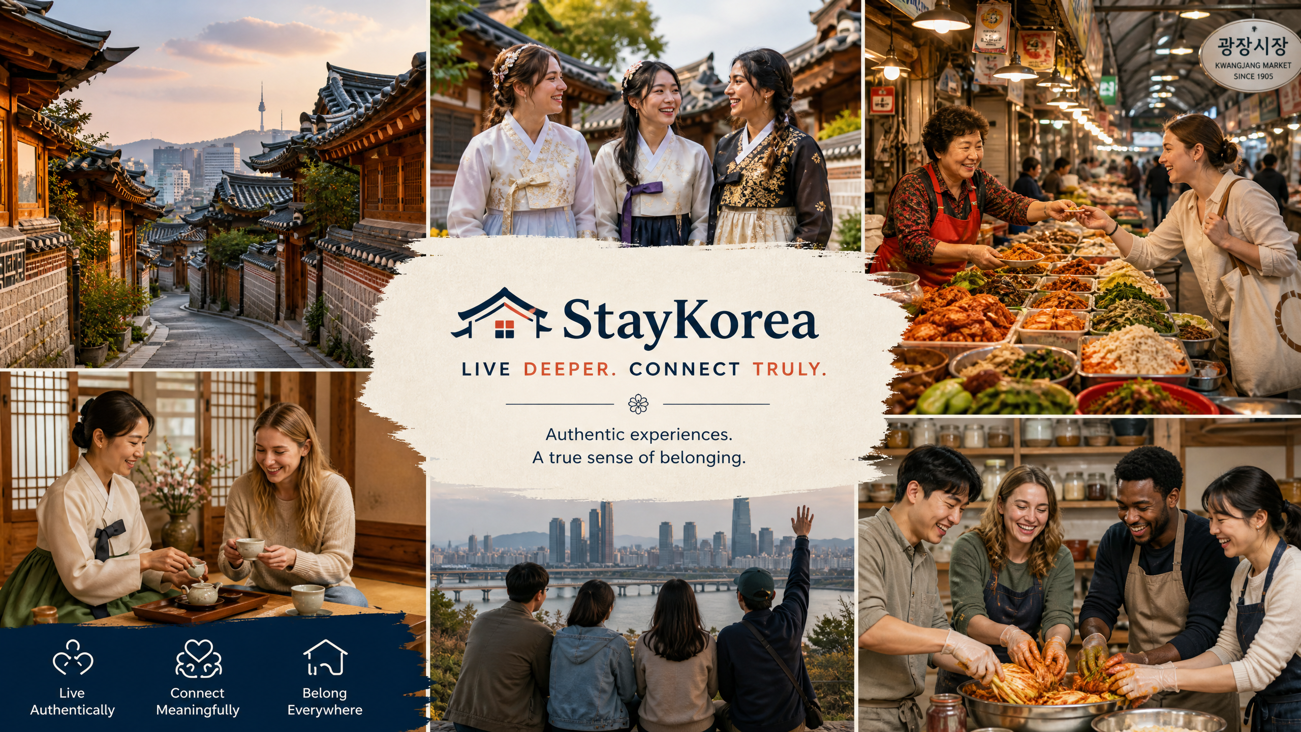 StayKorea Cultural Collage