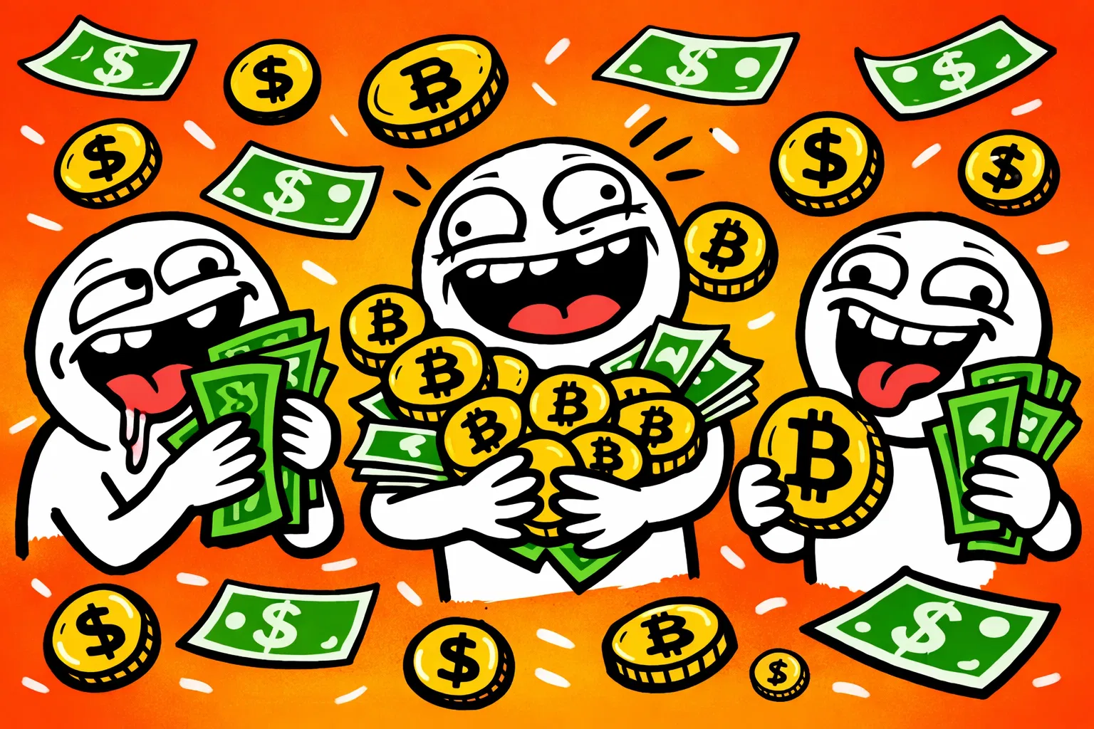 RetardCoin Characters