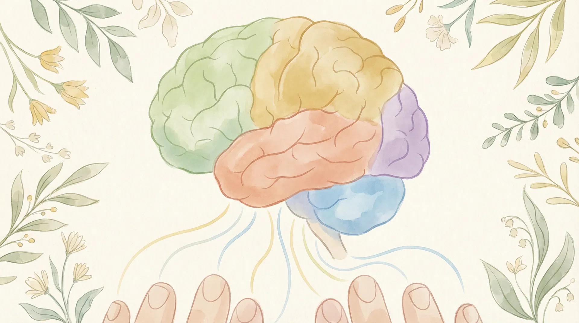 Brain Lobes and Fingerprint Connection