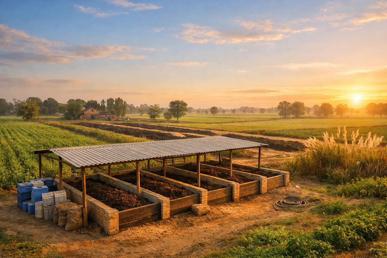 Sustainable farm landscape