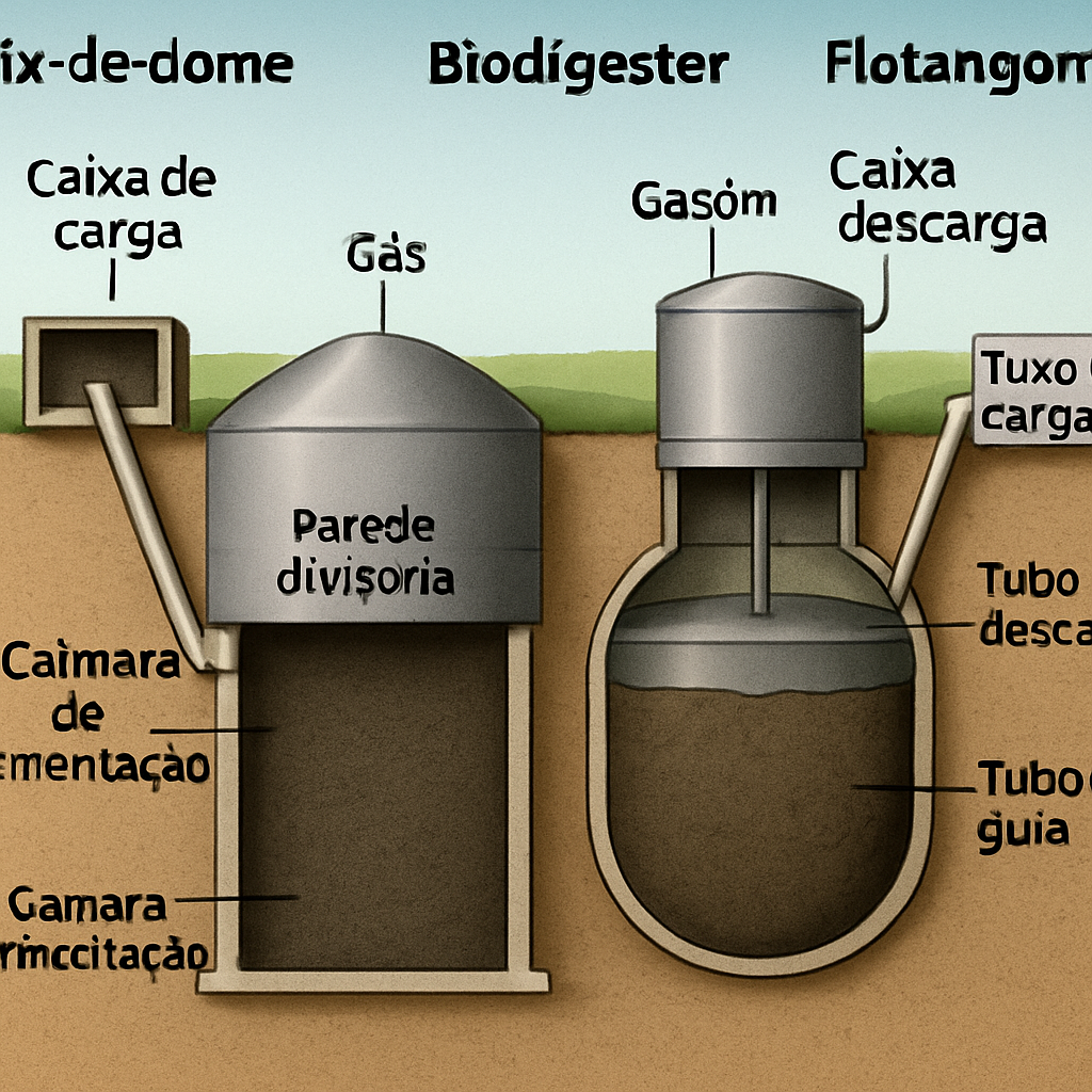 Tipos de Biodigestores