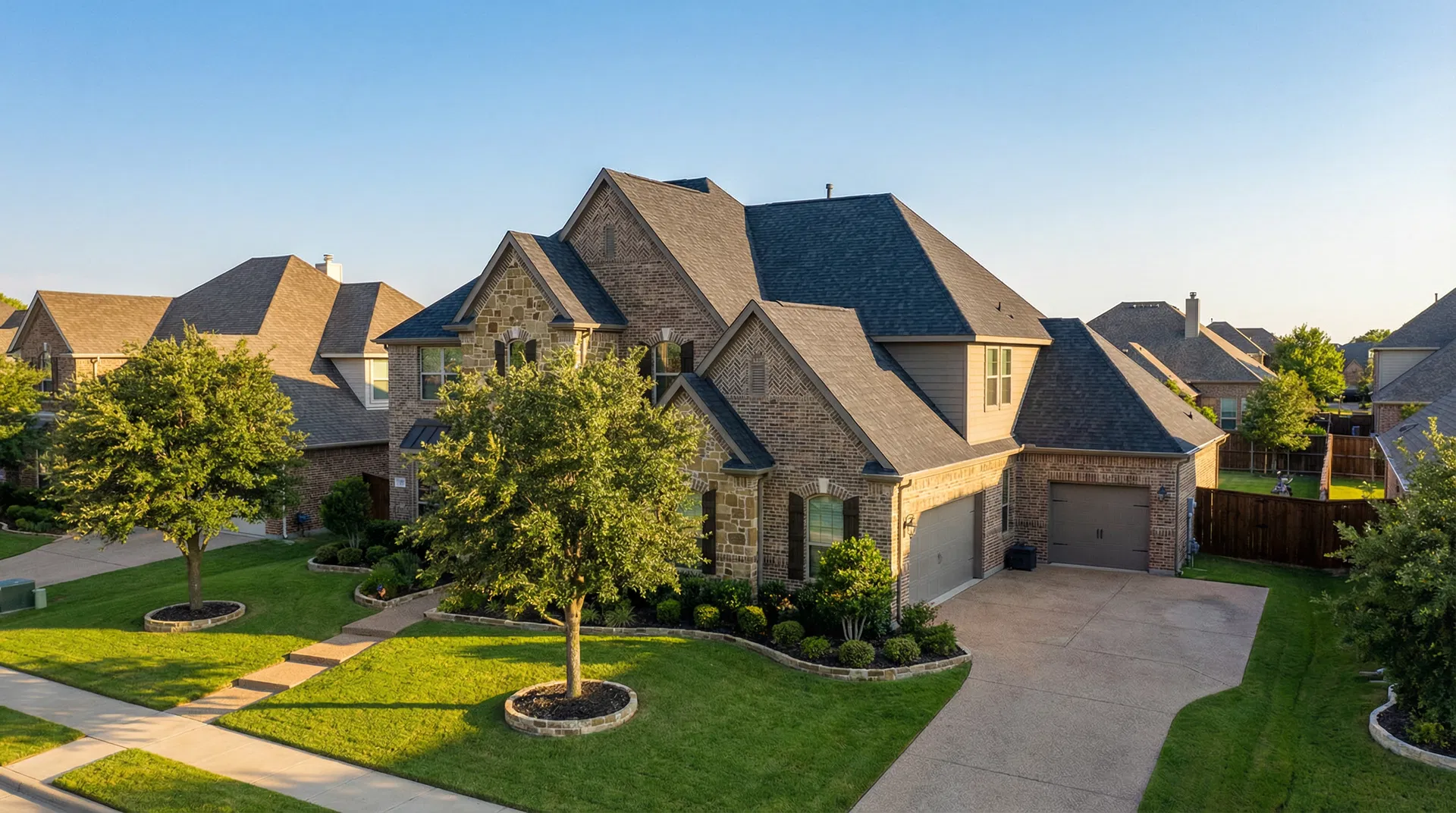 Cedar Park Residence — Architectural Shingles roofing project in Austin TX by Pro Roofing Systems