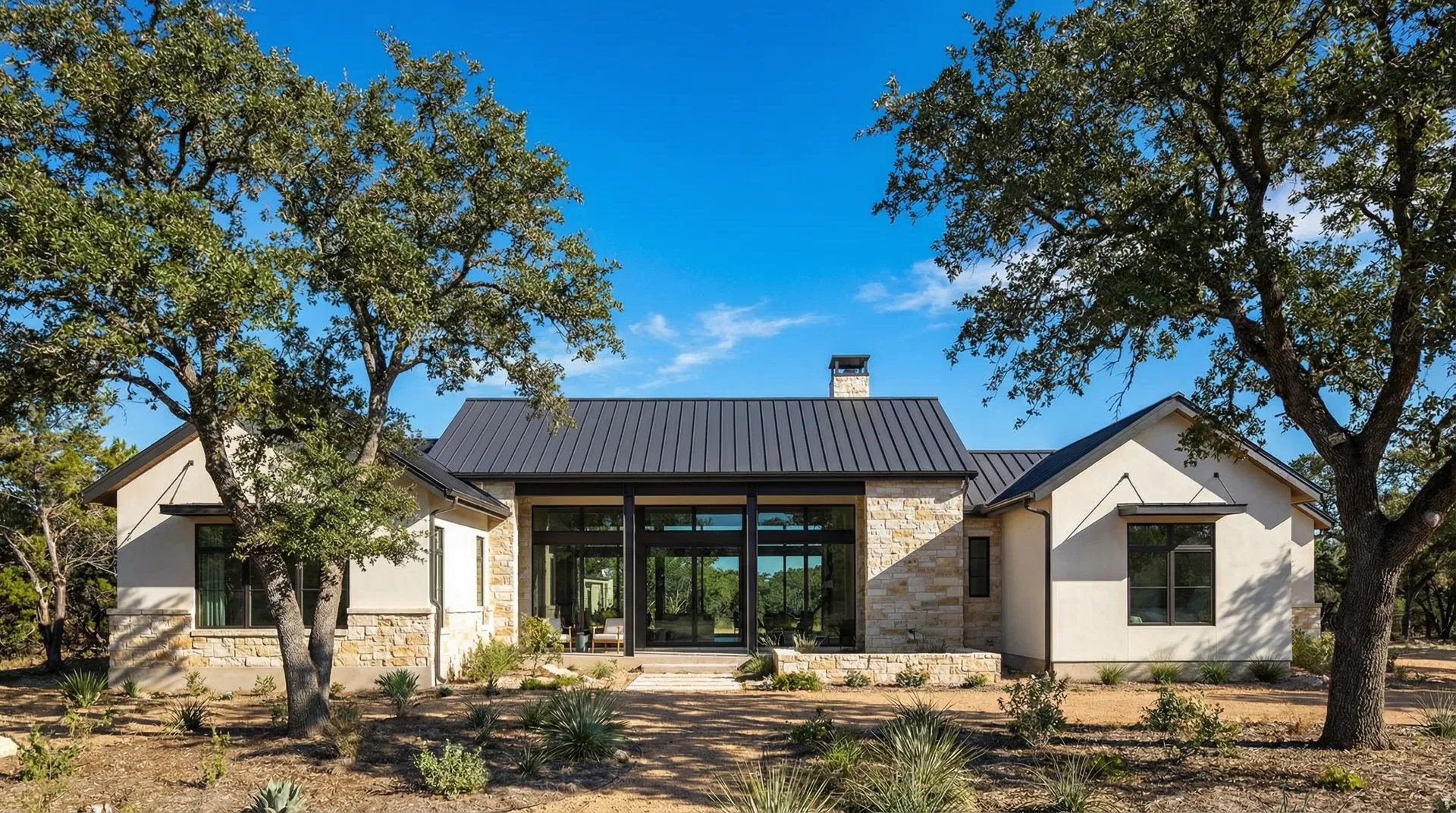Lakeway Hill Country Home — Standing Seam Metal roofing project in Austin TX by Pro Roofing Systems