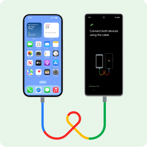 Cara transfer data dari iPhone ke Android dengan kabel