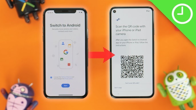 Aplikasi Switch to Android untuk transfer data nirkabel