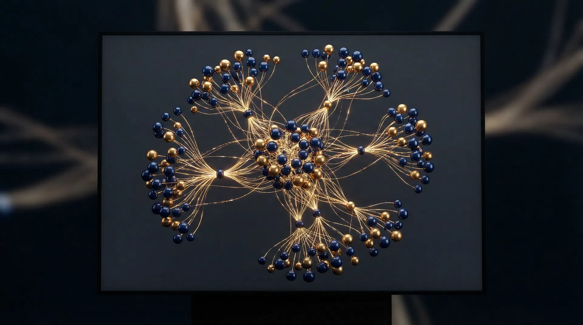 Agent network visualization