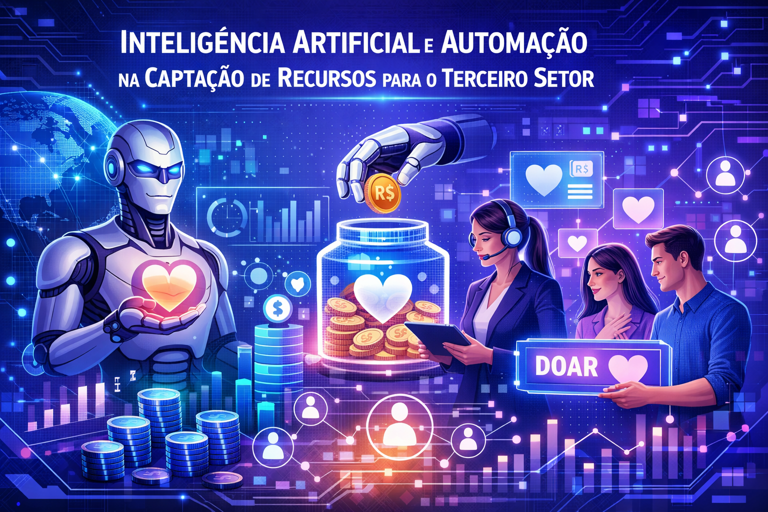 Inteligência Artificial e Automação na Captação de Recursos para o Terceiro Setor