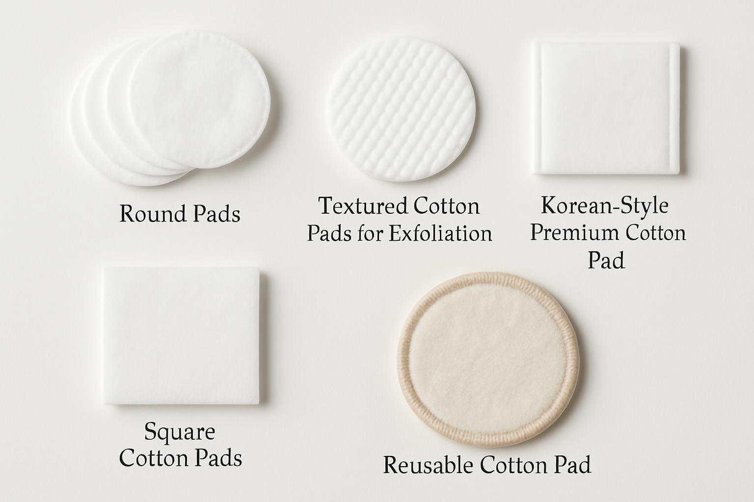 Cotton Pads Types