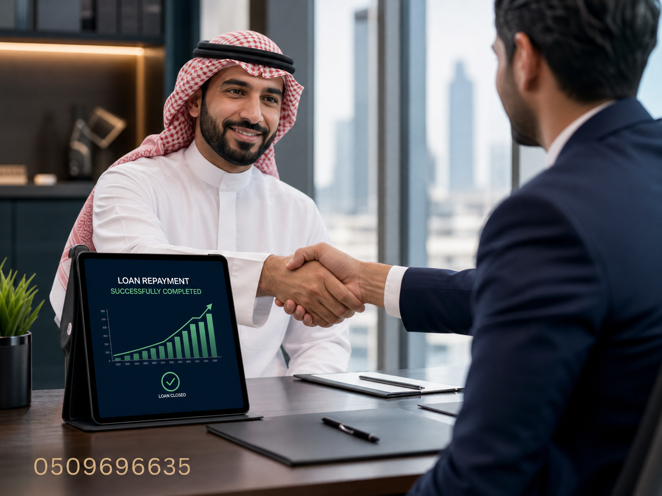 صورة توضيحية لخدمات تسديد القروض
