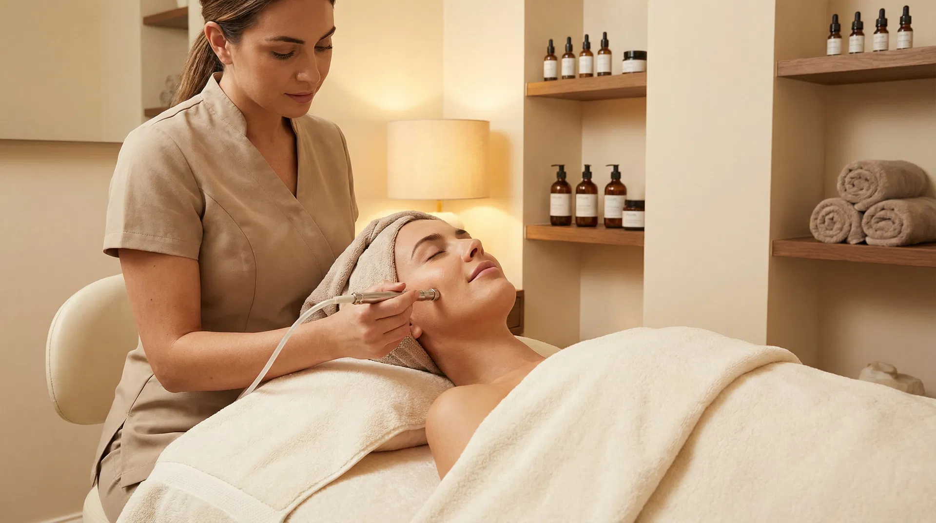 Mikrodermabrasion bei EPIKOS Nürnberg – Sanft abtragen, strahlend aufblühen