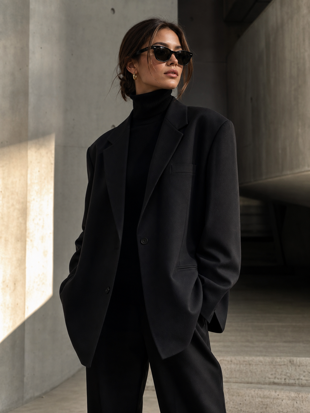 Blazer Oversized Preto