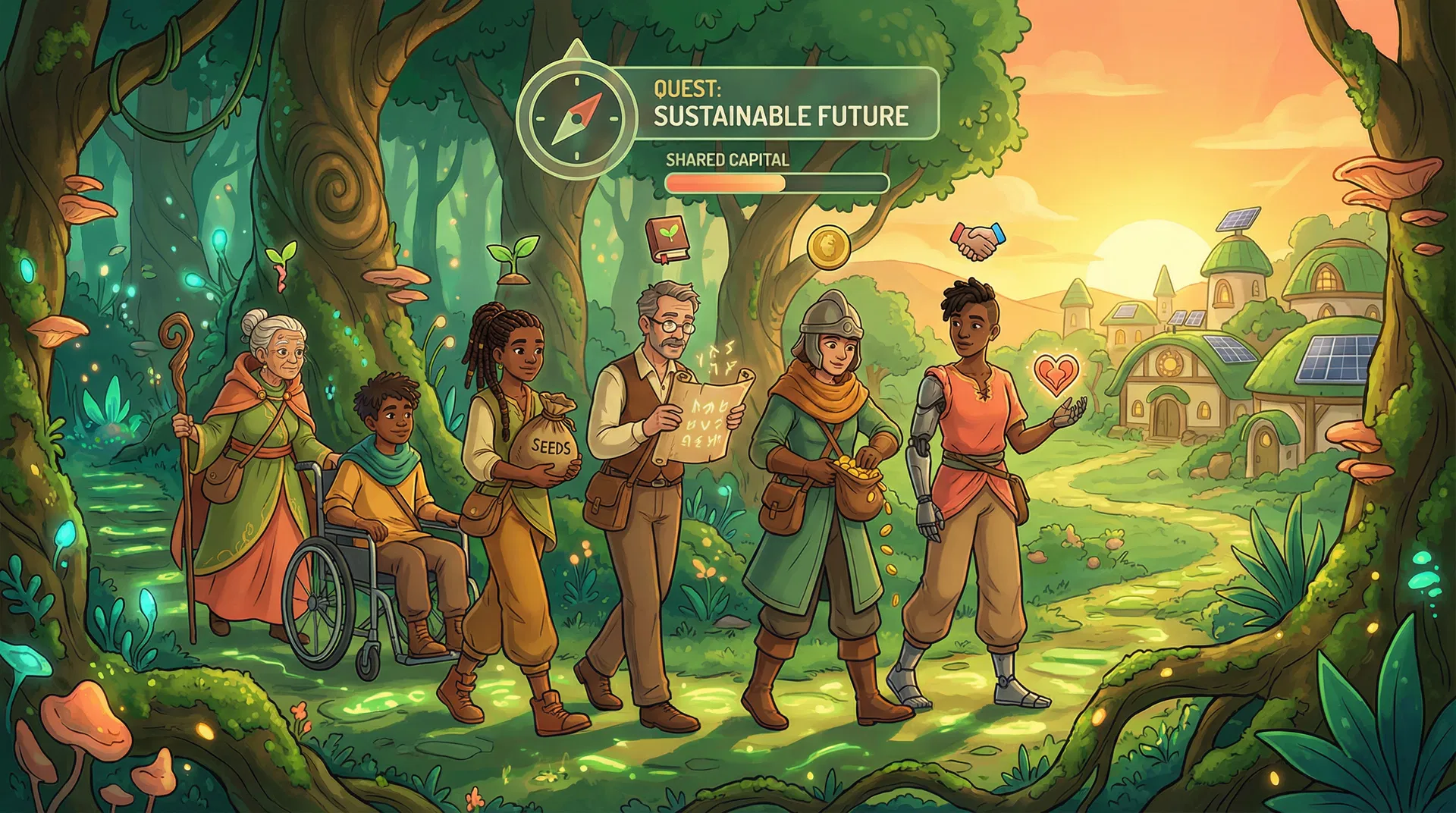 Introducing Games and Quests: Play Your Way to Regeneration