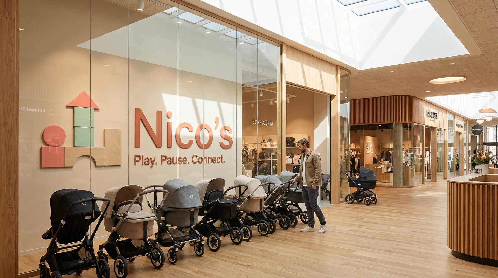 Foreldre og barn leker sammen